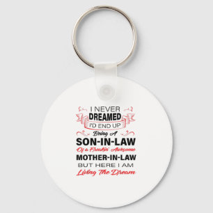 Being A Son In Law Gift For Your Son Key Ring