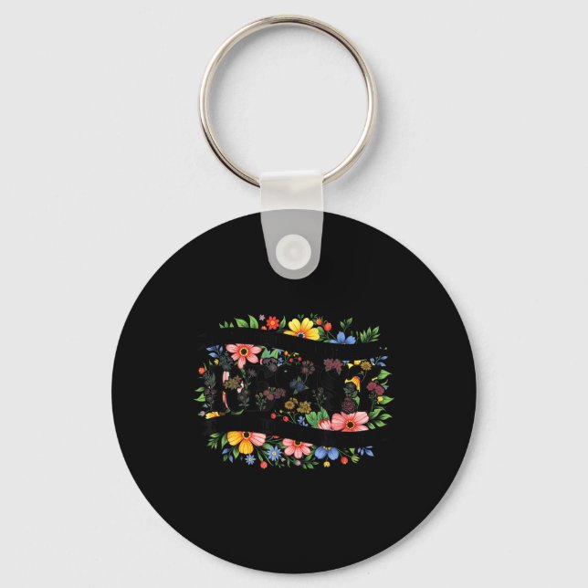 Being A Trophy Husband Is Exhausting  Key Ring (Front)