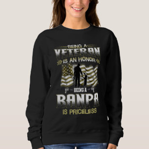 Being A Veteran Is An Honor Being A Banpa Is Price Sweatshirt