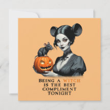 Being a witch is the best compliment tonight.