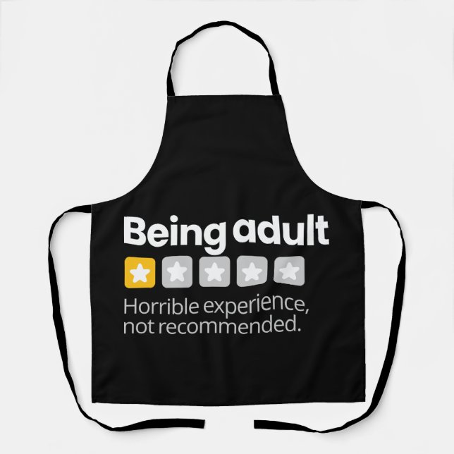 Being Adult Apron (Front)