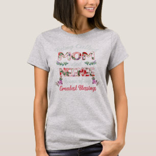 Being Called Mom And Neenee Is Blessed Neenee T-Shirt