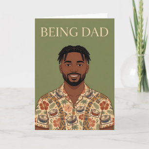 Being Dad Father's Day Card