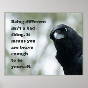 Being Different Isn’t a Bad Thing. Poster
