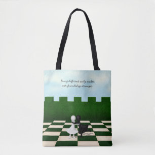 Being Different Only Makes Friendship Stronger Tote Bag