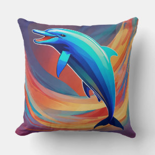 Being Dolphin Cushion