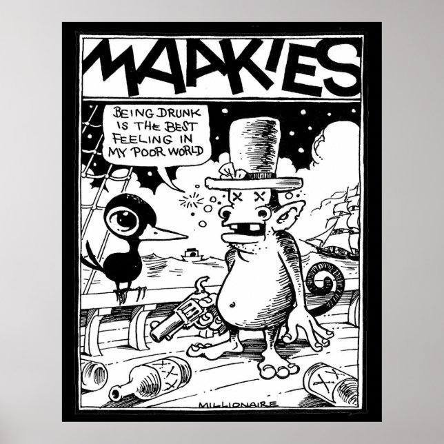 Being Drunk Is The Best Feeling Poster (Front)