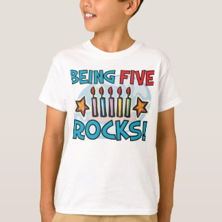 BEING FIVE ROCKS! T-Shirt