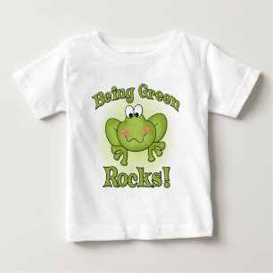 Being Green Rocks t-shirt