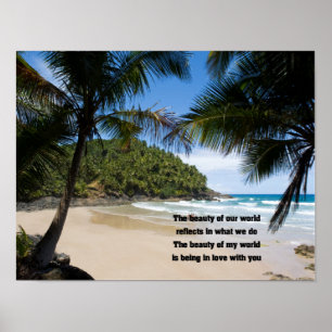 Being in love with you poster