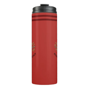Being lazy is my speciality Cute Sloth Template Thermal Tumbler