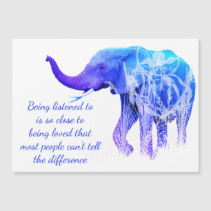 Being Listened to Same as Love Elephant Animal