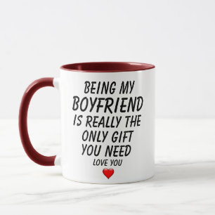 Being My Boyfriend, Valentines Day Gift Ideas, Mug