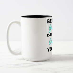 Being My Girlfriend Is The Only Gift You Need Bl Two-Tone Coffee Mug