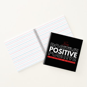 Being Positive Notebook