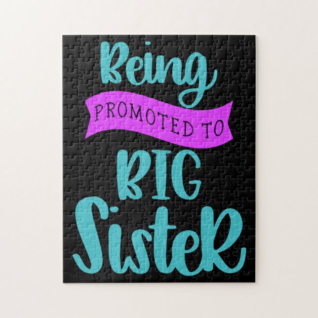 Being Promoted To Big Sister Jigsaw Puzzle (Vertical)
