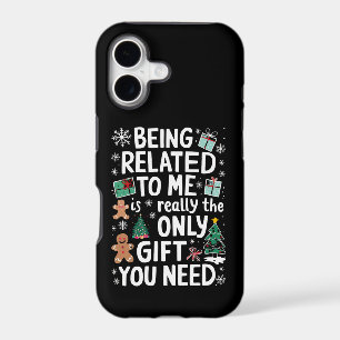 Being Related To Me Christmas Family Xmas Gift
