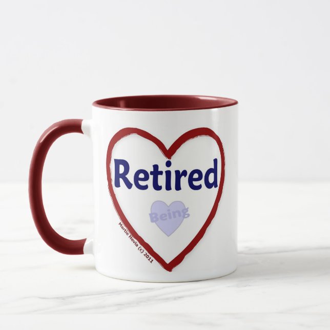 Being Retired Mug (Left)