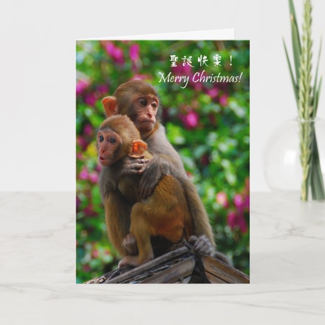 Being Together for Christmas Holiday Card (Front)