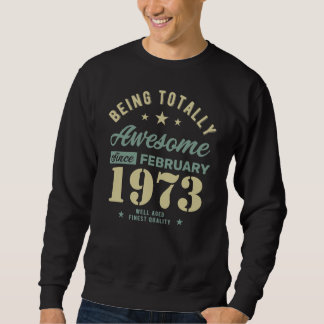 Being Totally Awesome Customised Birthday Gift Sweatshirt