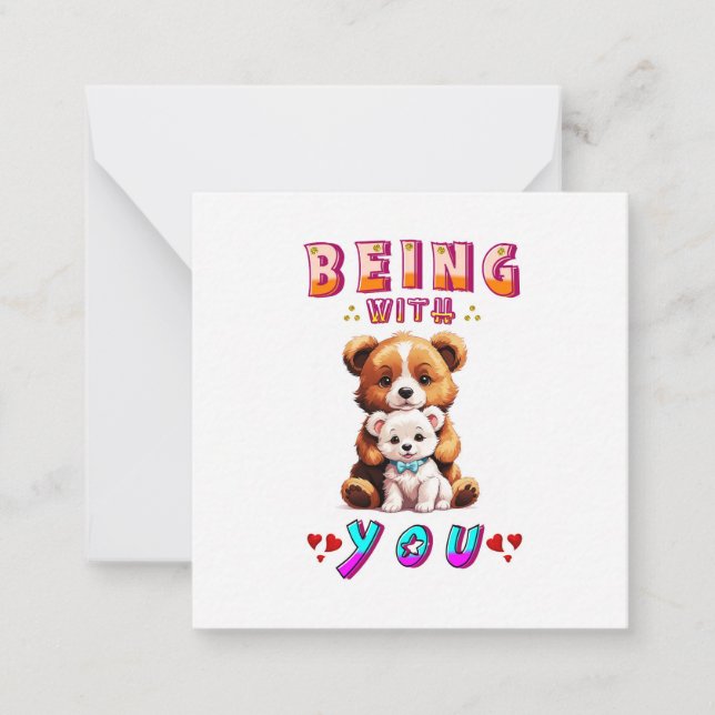 Being With You Card (Front)