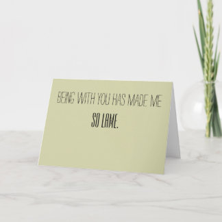 Being with you Greeting Card
