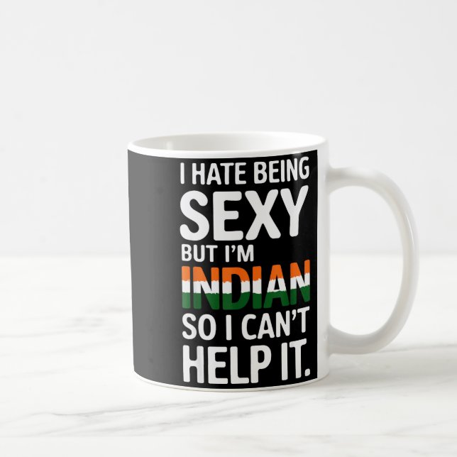 Being Y Indian Funny India  Coffee Mug (Right)