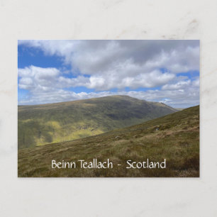 Beinn Teallach Scotland Holiday Postcard