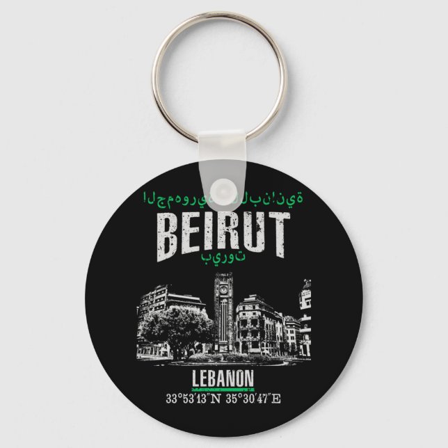 Beirut Key Ring (Front)