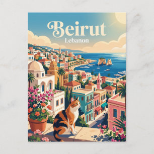 Beirut Lebanon Postcard