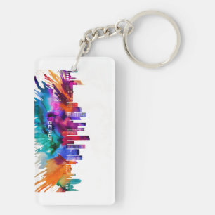 Beirut Skyline Key Ring