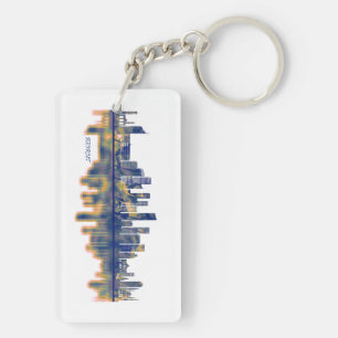 Beirut Skyline Key Ring