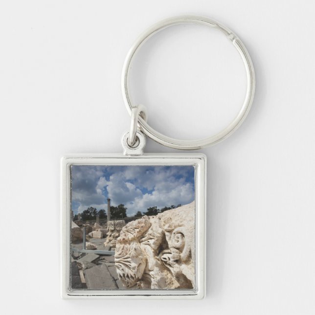 Beit She-An National Park, Roman-era ruins Key Ring (Front)