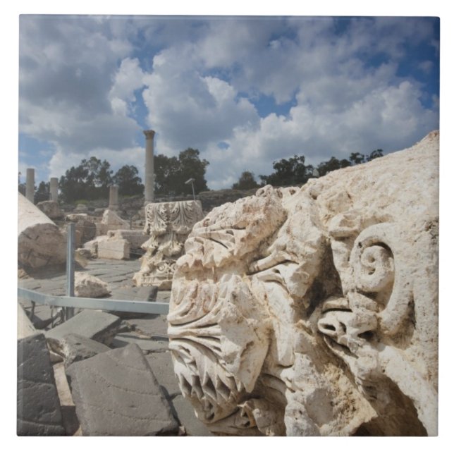 Beit She-An National Park, Roman-era ruins Tile (Front)