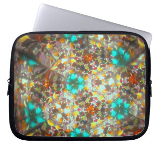 Bejeweled Kaleidescope for November Laptop Sleeve