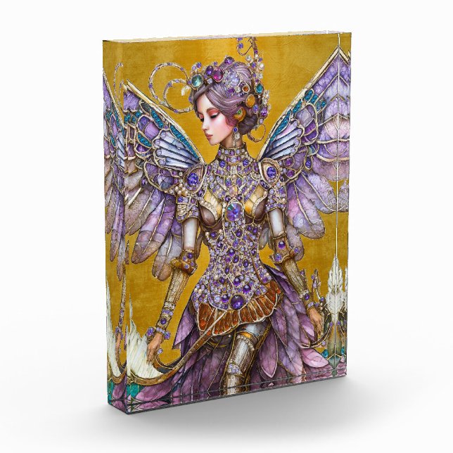 Bejeweled Sugar Plum Fairy Photo Block (Left)