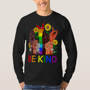 Bekind Lgbtq Blm Equal Human Rights Anti Bullying T-Shirt