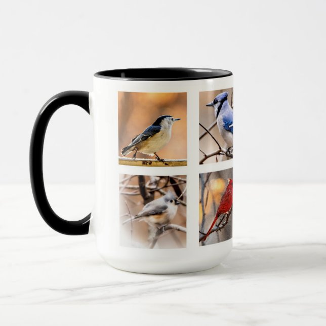 Bek's Backyard Birds Coffee Mug (Left)