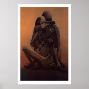 Beksiński Art Print Gothic Horror Surrealist