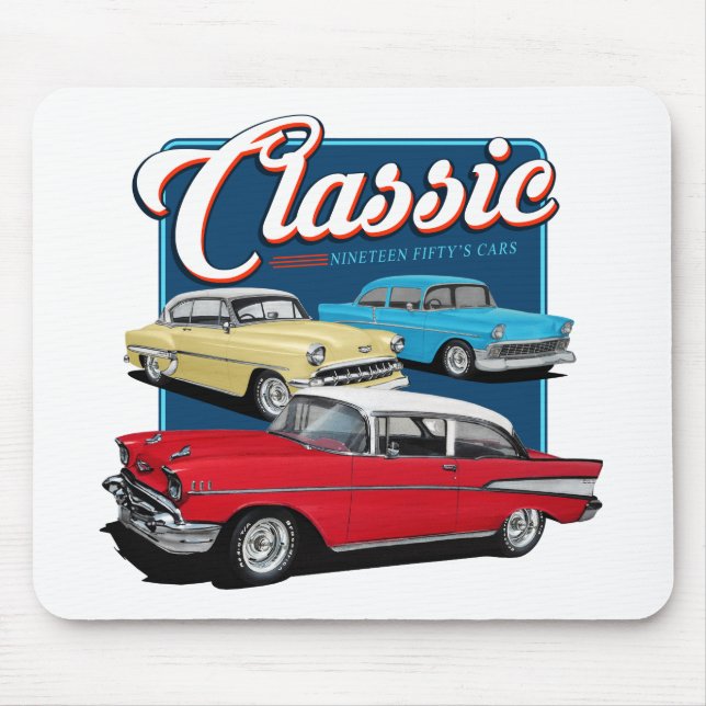 Bel Air Classics Mouse Pad (Front)