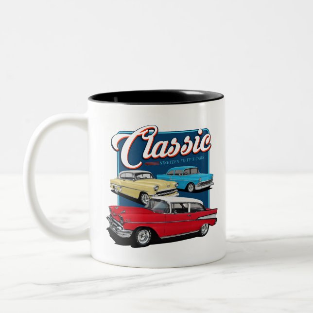 Bel Air Classics Two-Tone Coffee Mug (Left)