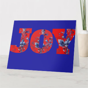 Bela Brown Christmas Joy Card