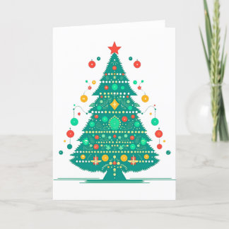 Bela Brown OH! Christmas Tree  Holiday Card