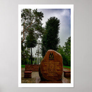 Belarus Беларусь Мосты Masty Bridge Architecture Poster