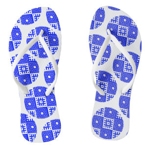 Belarus Беларусь Belarusian Folk Pattern Вышиванка Thongs