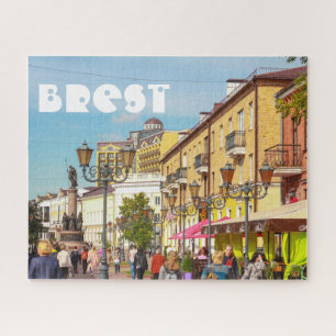 Belarus Беларусь Brest Брэст Брест Architecture Jigsaw Puzzle