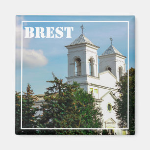Belarus Беларусь Brest Брэст Брест Architecture Magnet
