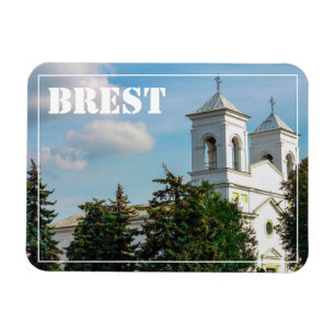 Belarus Беларусь Brest Брэст Брест Architecture Magnet