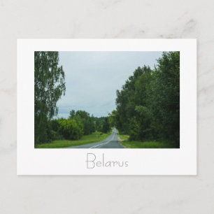 Belarus Беларусь Landscape Nature Postcard