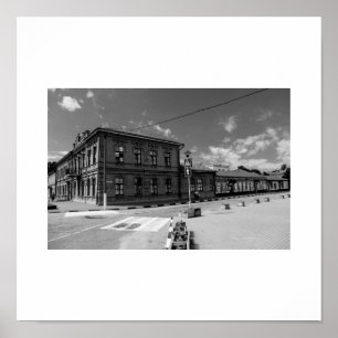 Belarus Беларусь Lepel Лепель Architecture Poster